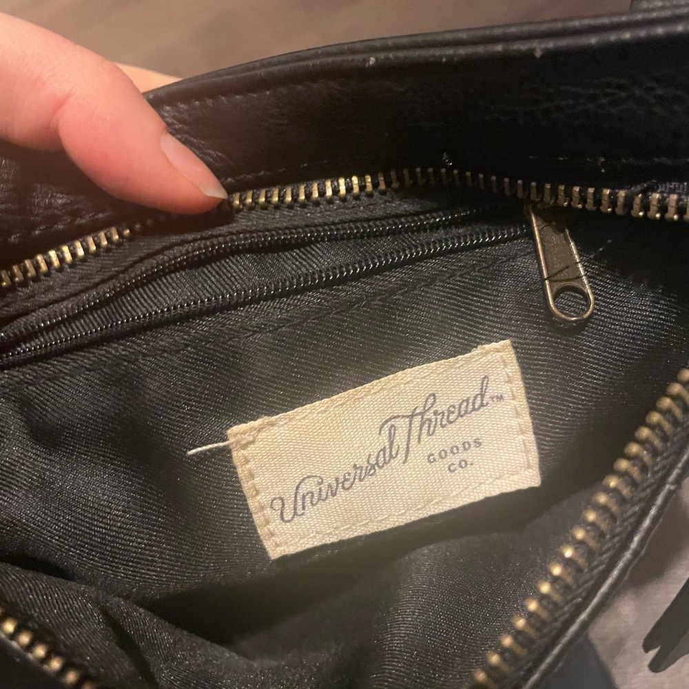 Universal Thread Black Crossbody with Rivets - Picture 3 of 3
